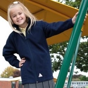 Kinder Fleece Vesten borduren